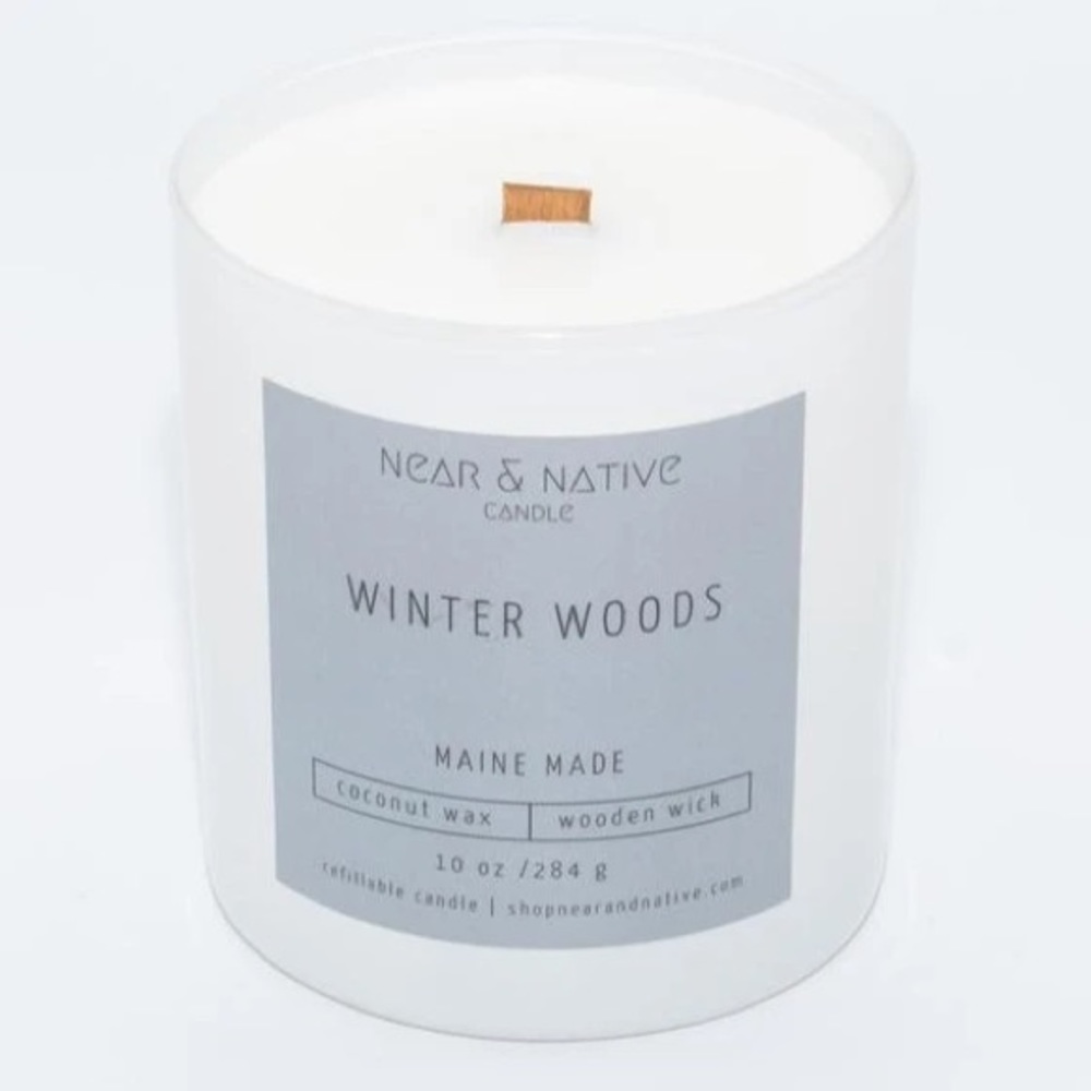 Near and Native Candle - Winter Woods